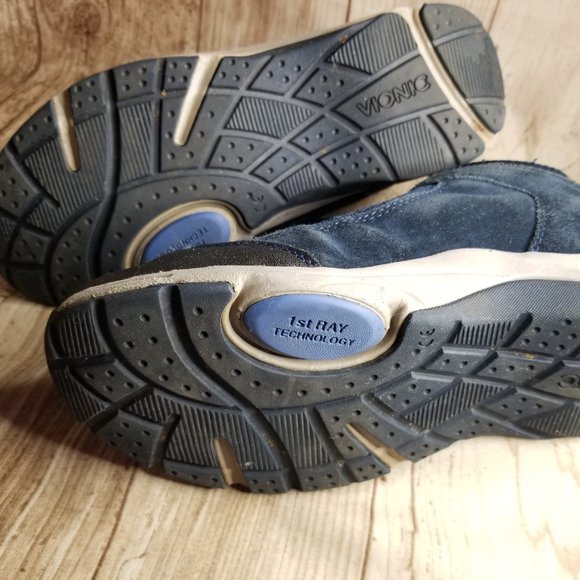 Vionic Cypress Blue Orthopedic Hiking Boots Size 8 - Picture 4 of 6